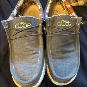 Hey Dude Blue Casual Shoes